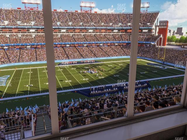 Nissan Stadium - Section Suite 578 W Seat View