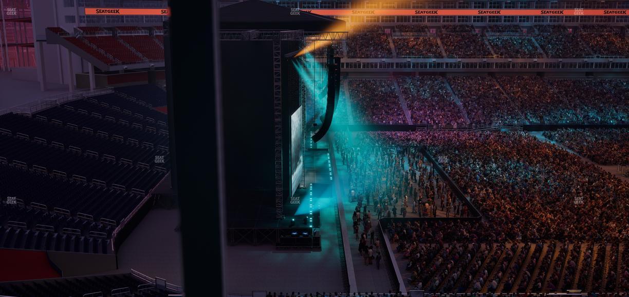 Nissan Stadium - Section Suite 580 W Seat View