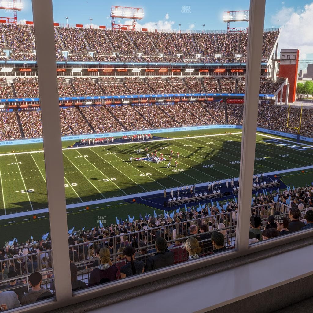 Nissan Stadium - Section Suite 580 W Seat View