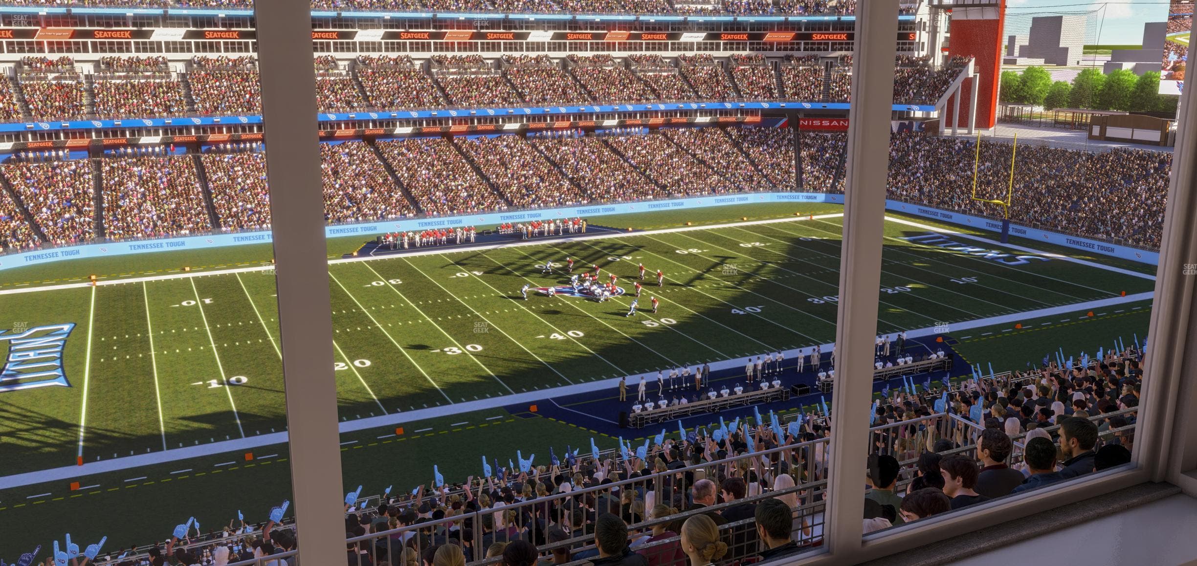 Nissan Stadium - Section Suite 580 W Seat View