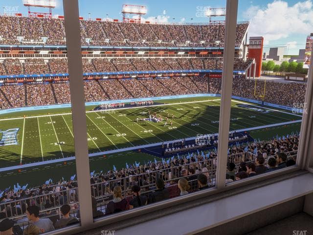 Nissan Stadium - Section Suite 580 W Seat View