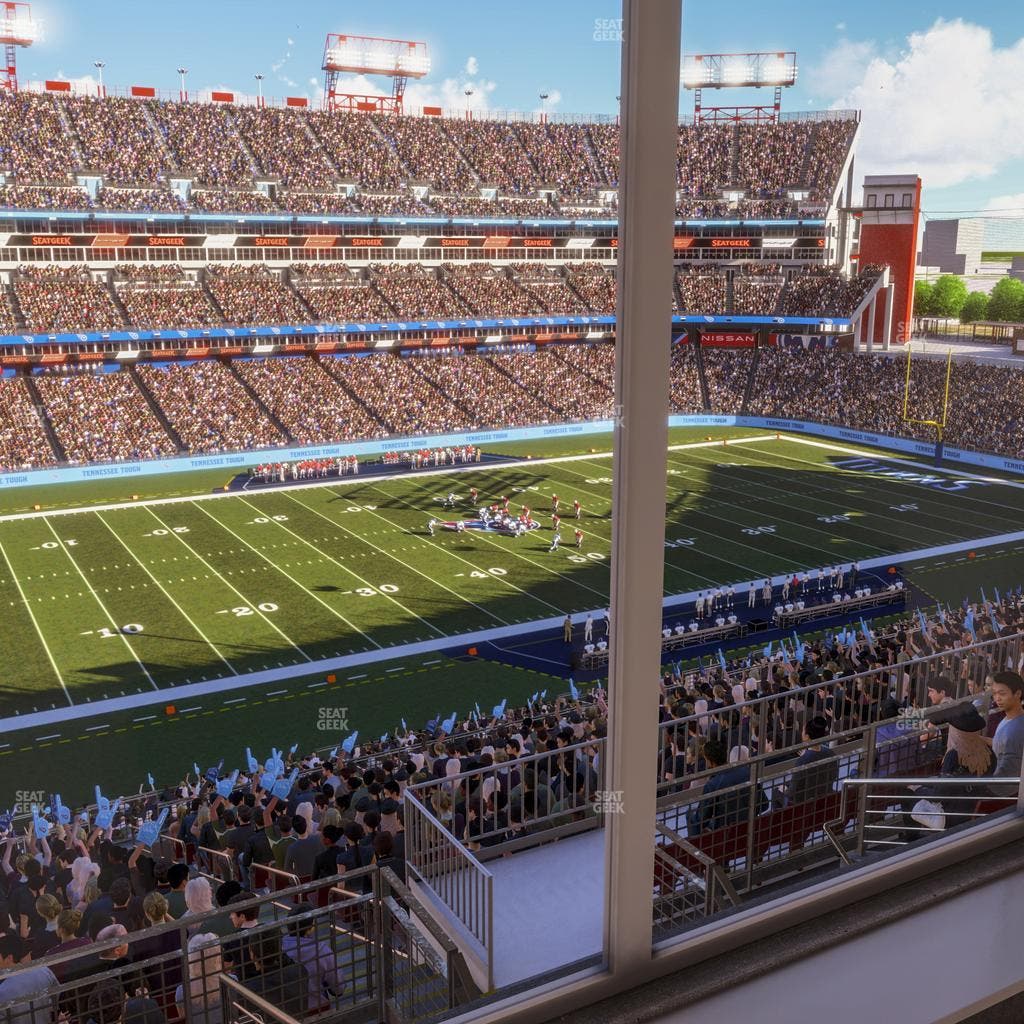 Nissan Stadium - Section Suite 581 W Seat View