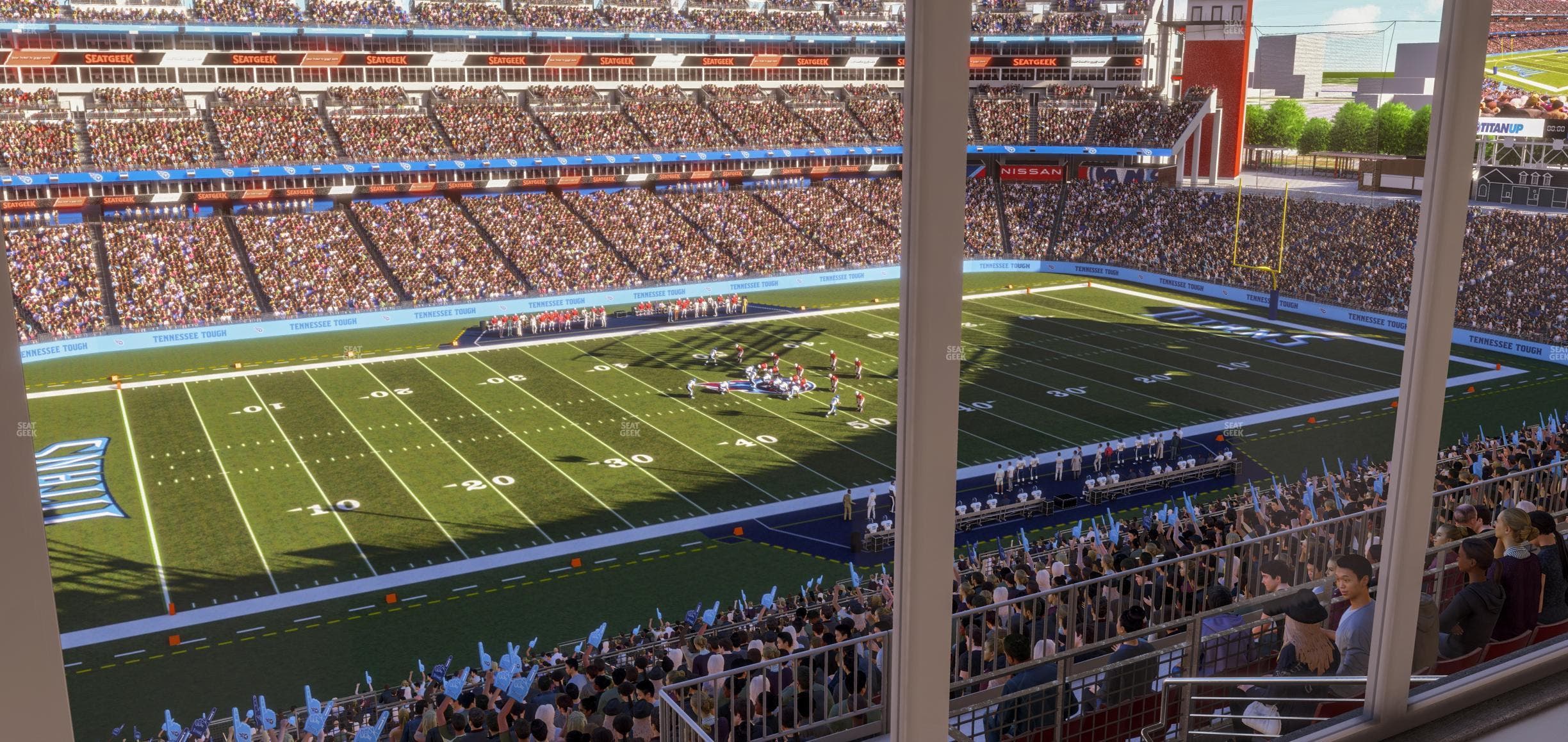 Nissan Stadium - Section Suite 581 W Seat View