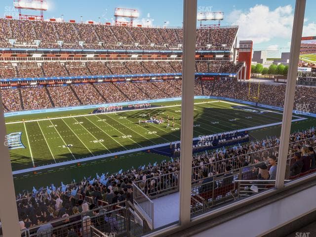 Nissan Stadium - Section Suite 581 W Seat View