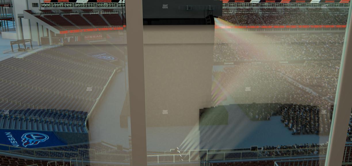 Nissan Stadium - Section Suite 581 W Seat View