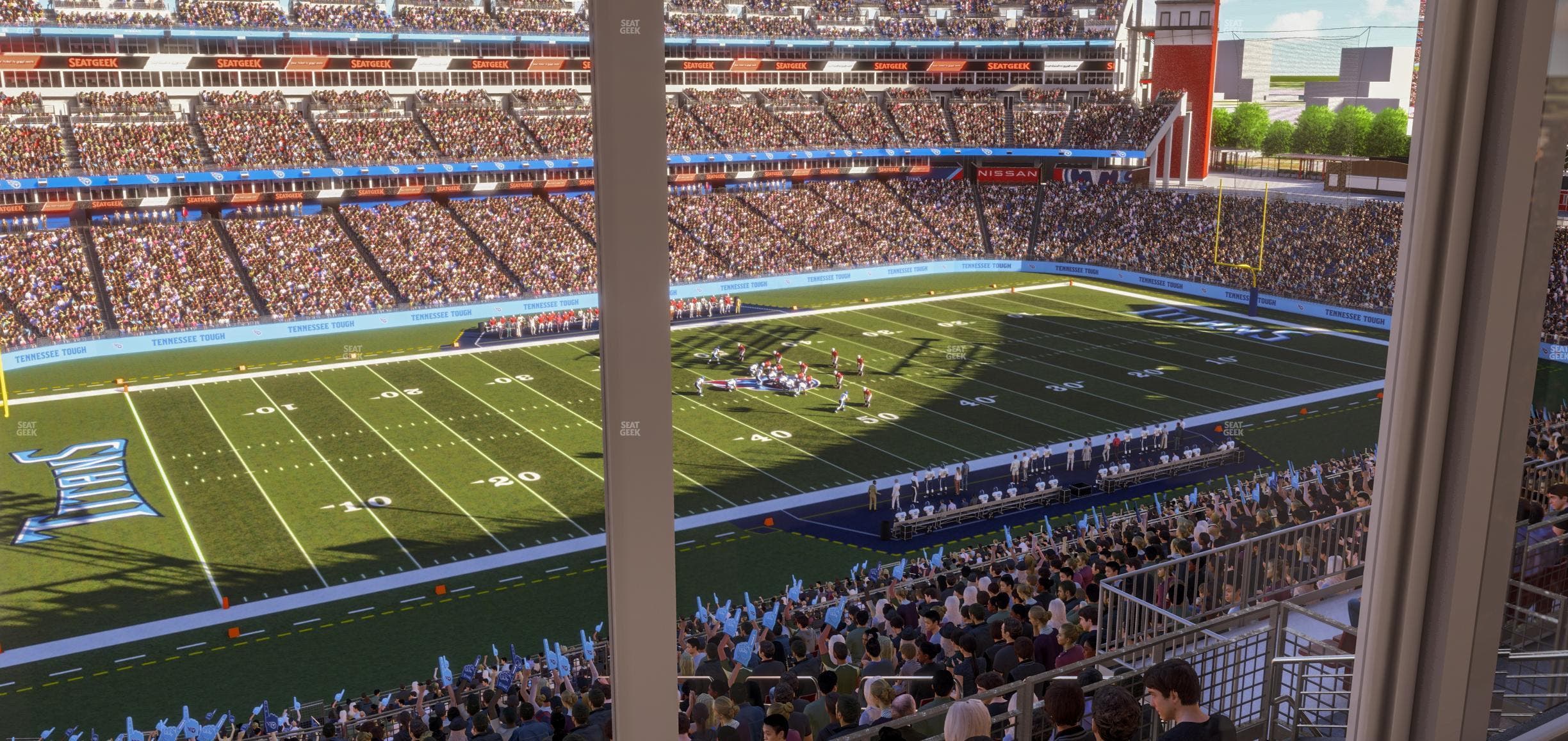 Nissan Stadium - Section Suite 582 W Seat View