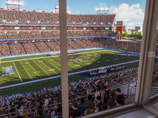 Nissan Stadium - Section Suite 582 W Seat View