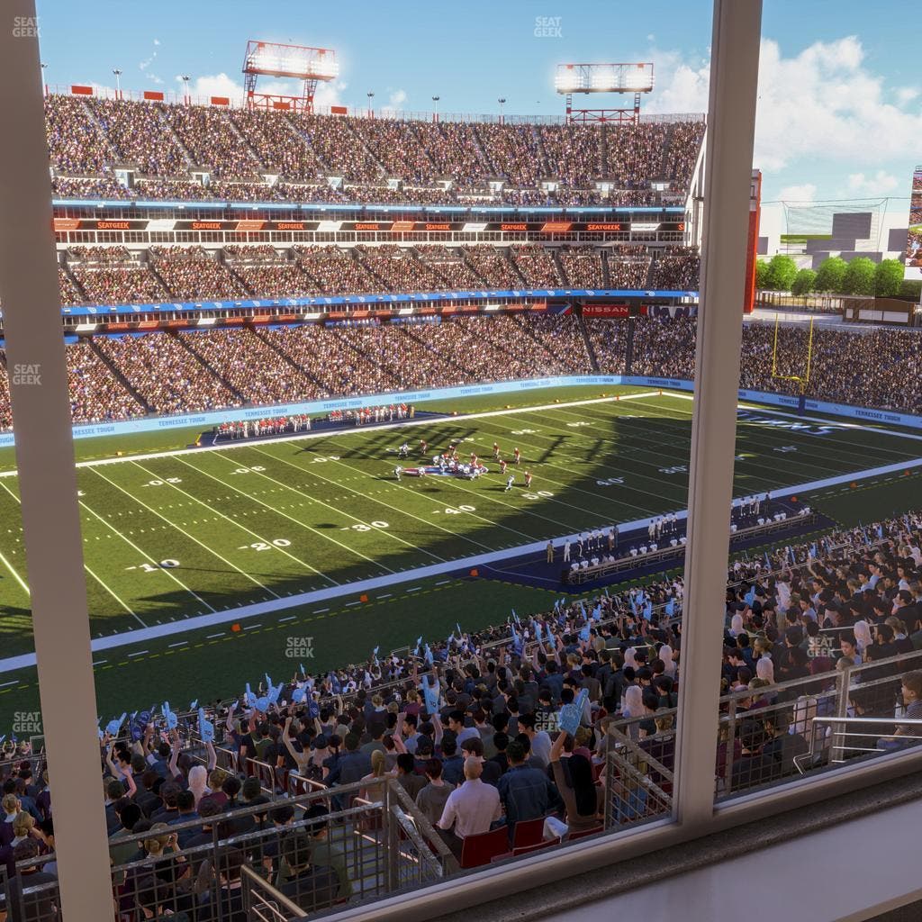 Nissan Stadium - Section Suite 583 W Seat View