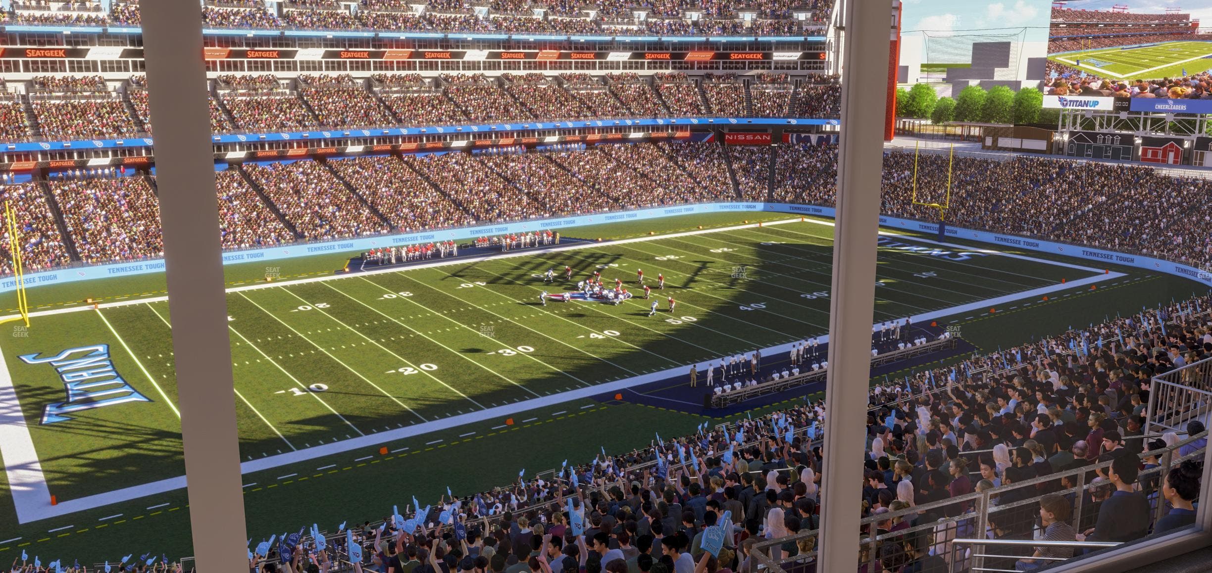 Nissan Stadium - Section Suite 583 W Seat View