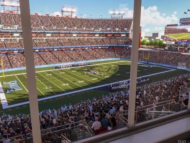Nissan Stadium - Section Suite 583 W Seat View
