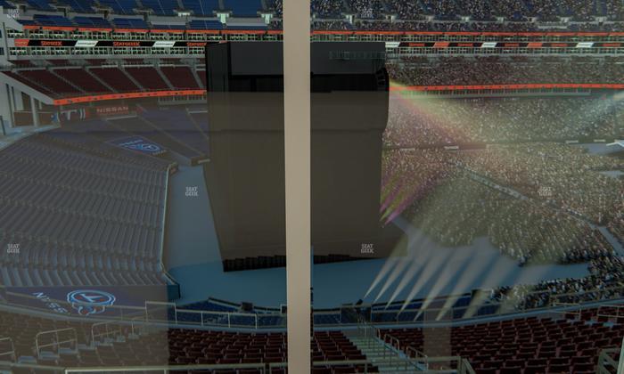 Nissan Stadium - Section Suite 583 W Seat View