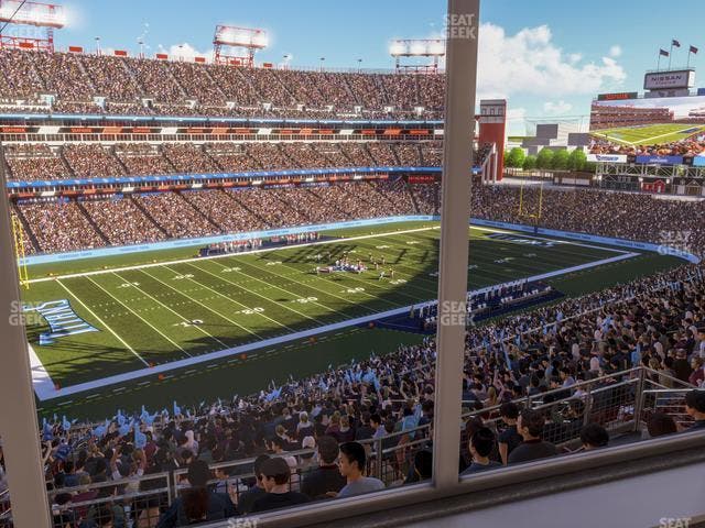 Nissan Stadium - Section Suite 584 W Seat View