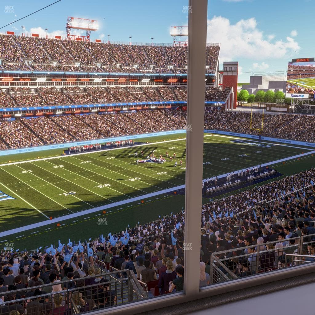 Nissan Stadium - Section Suite 585 W Seat View