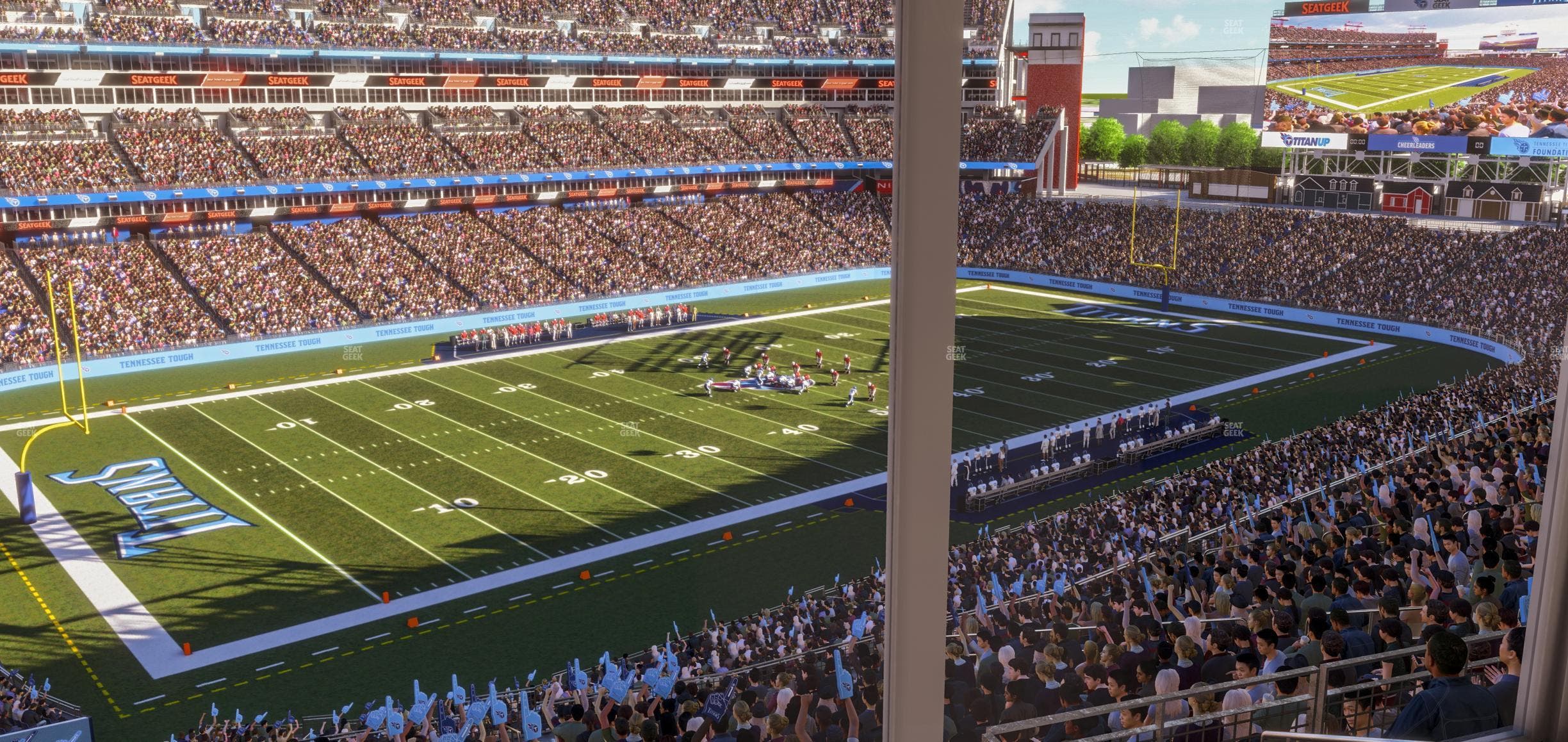 Nissan Stadium - Section Suite 585 W Seat View