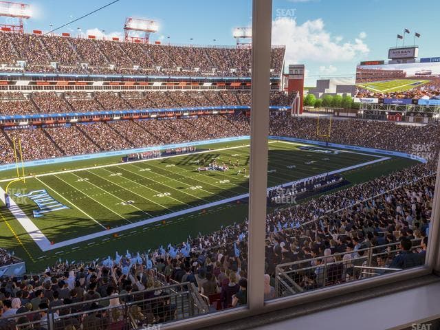 Nissan Stadium - Section Suite 585 W Seat View