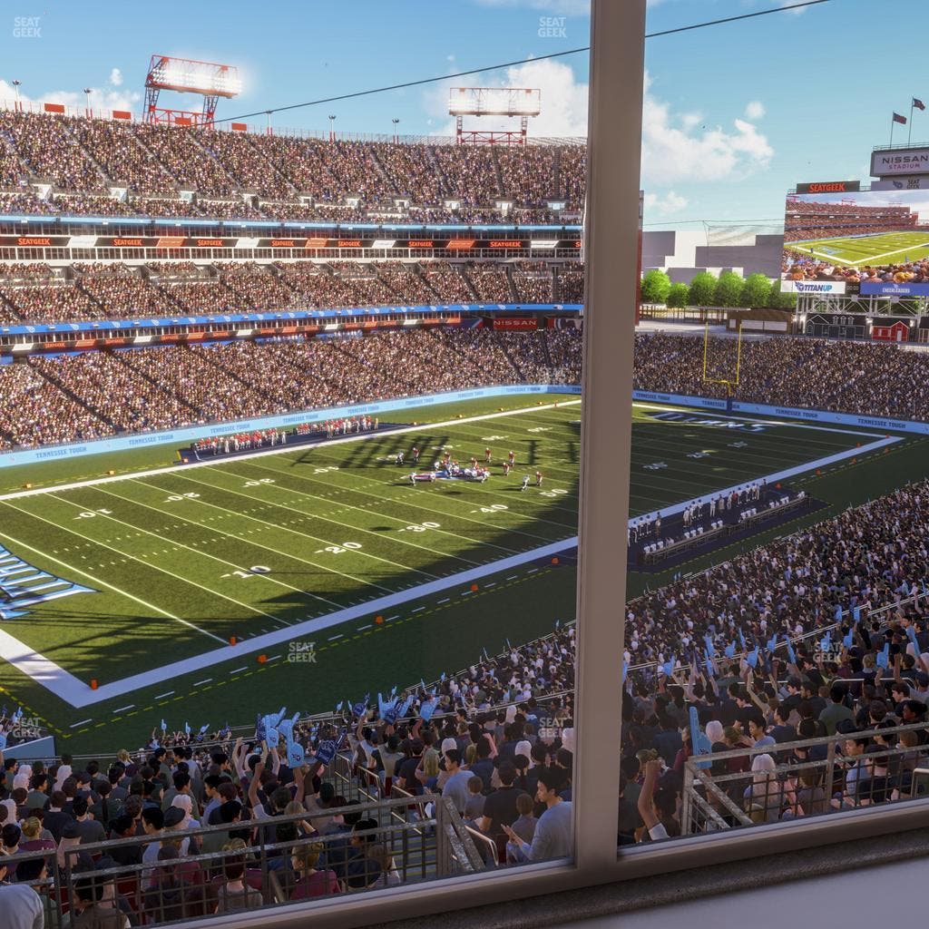 Nissan Stadium - Section Suite 586 W A Seat View