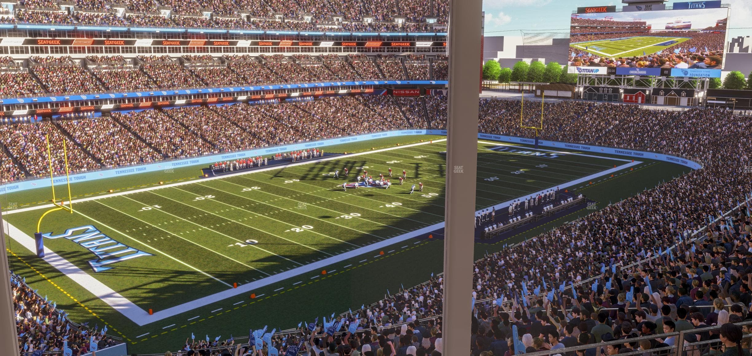 Nissan Stadium - Section Suite 586 W A Seat View