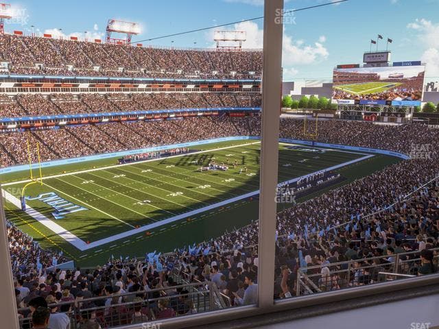 Nissan Stadium - Section Suite 586 W A Seat View