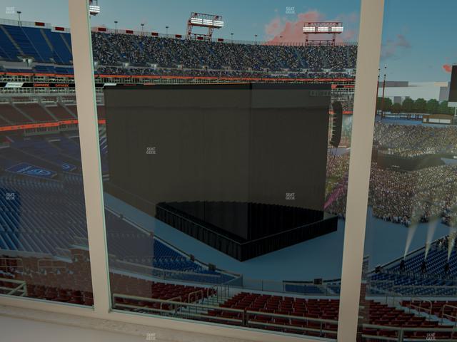 Nissan Stadium - Section Suite 586 W B Seat View
