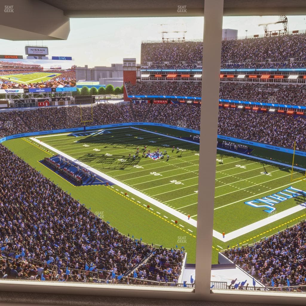 Nissan Stadium - Section Suite 601 E Seat View