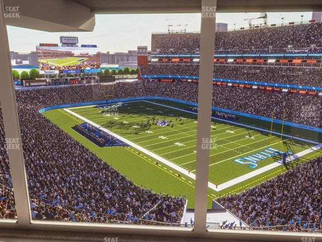 Nissan Stadium - Section Suite 601 E Seat View