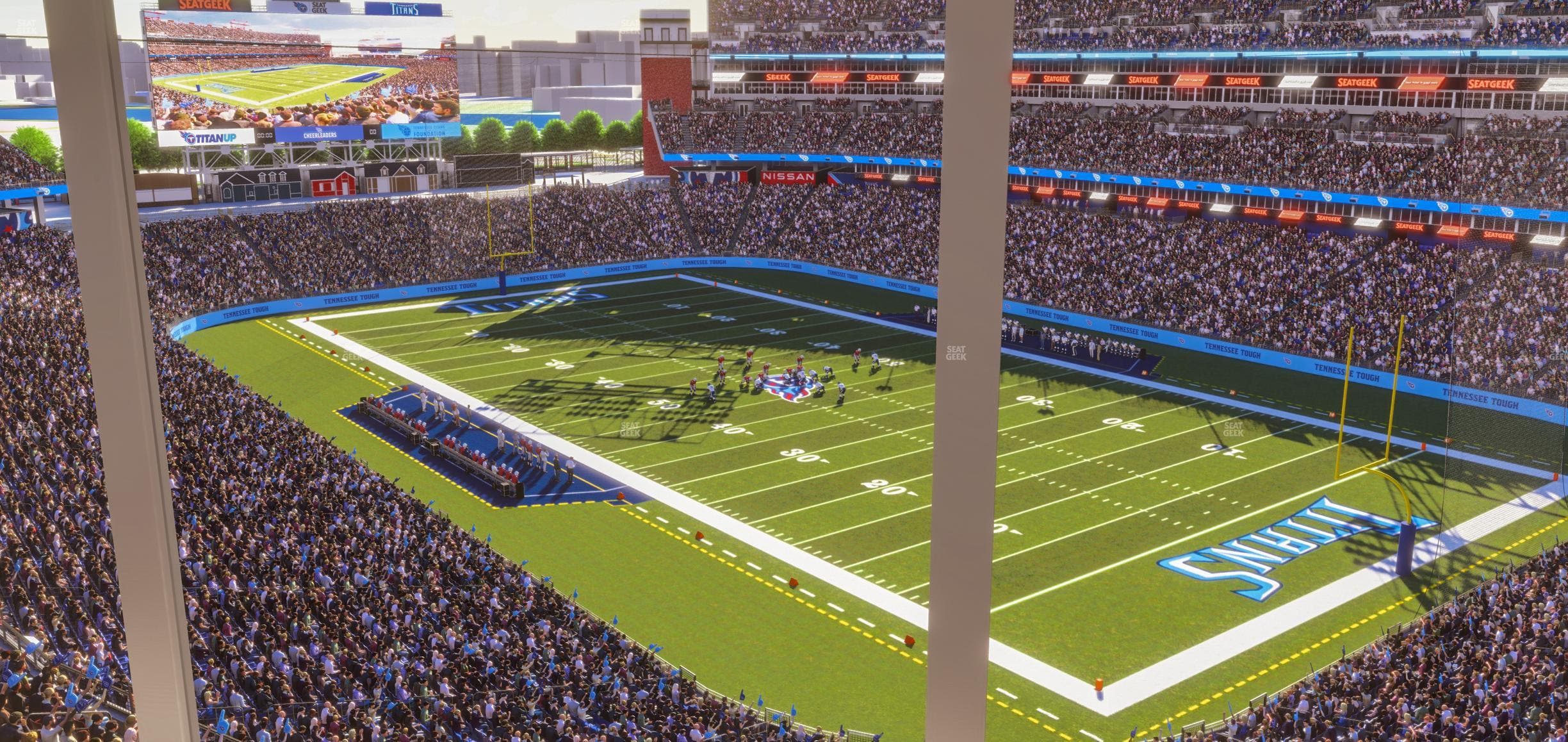 Nissan Stadium - Section Suite 602 E Seat View