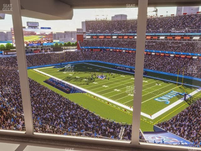 Nissan Stadium - Section Suite 603 E Seat View
