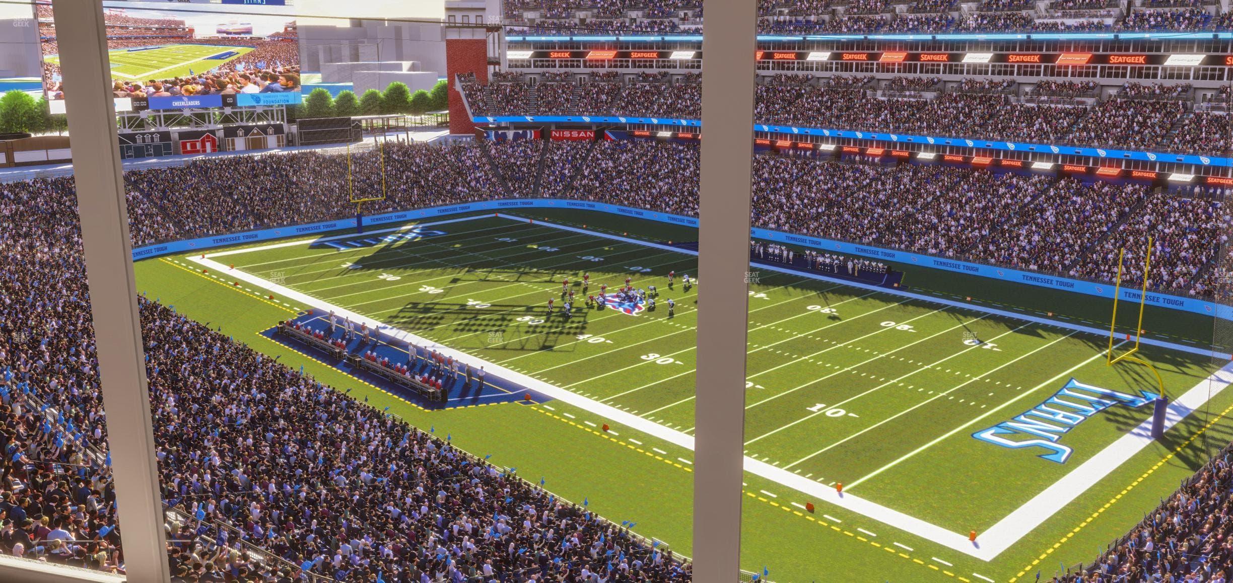 Nissan Stadium - Section Suite 604 E Seat View