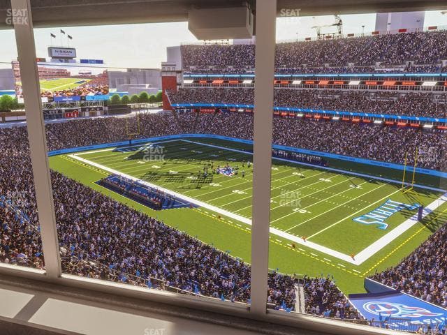 Nissan Stadium - Section Suite 604 E Seat View