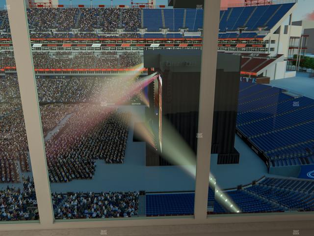 Nissan Stadium - Section Suite 604 E Seat View