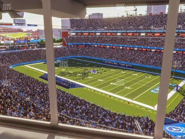 Nissan Stadium - Section Suite 605 E Seat View