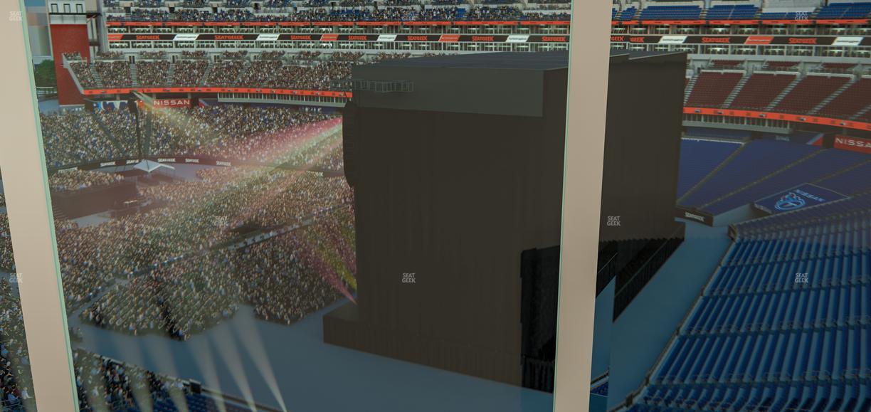 Nissan Stadium - Section Suite 605 E Seat View