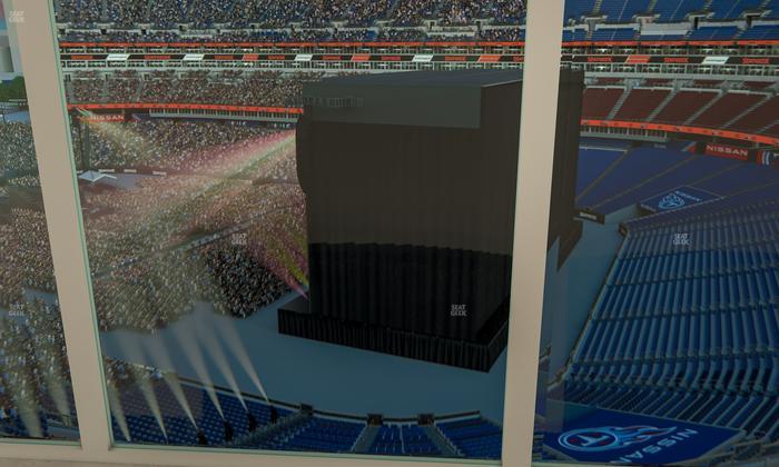 Nissan Stadium - Section Suite 606 E Seat View