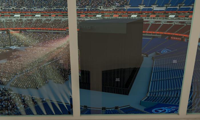 Nissan Stadium - Section Suite 607 E Seat View