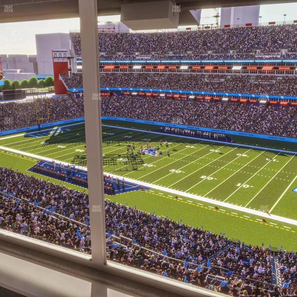 Nissan Stadium - Section Suite 608 E Seat View