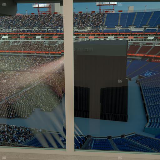 Nissan Stadium - Section Suite 609 E Seat View