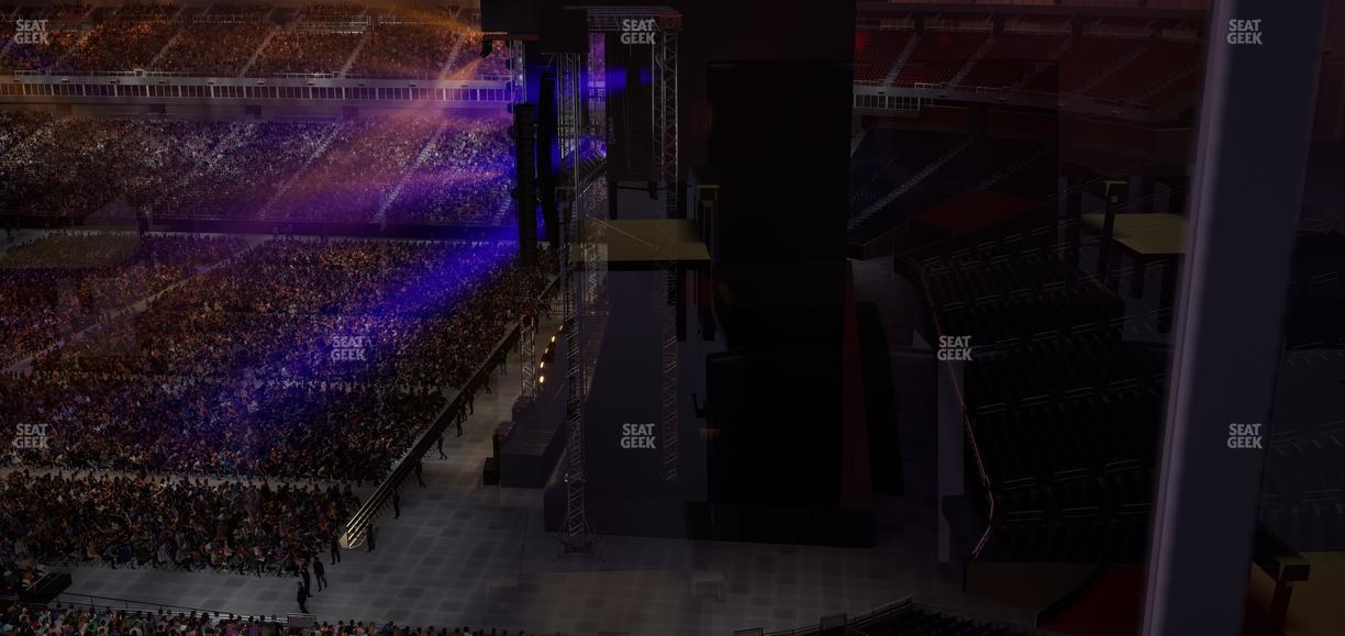 Nissan Stadium - Section Suite 609 E Seat View