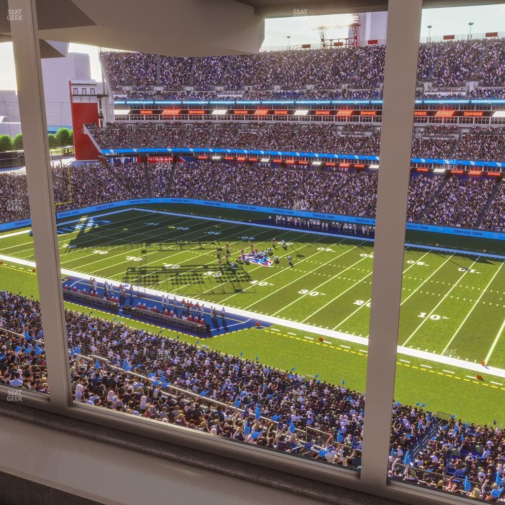 Nissan Stadium - Section Suite 609 E Seat View