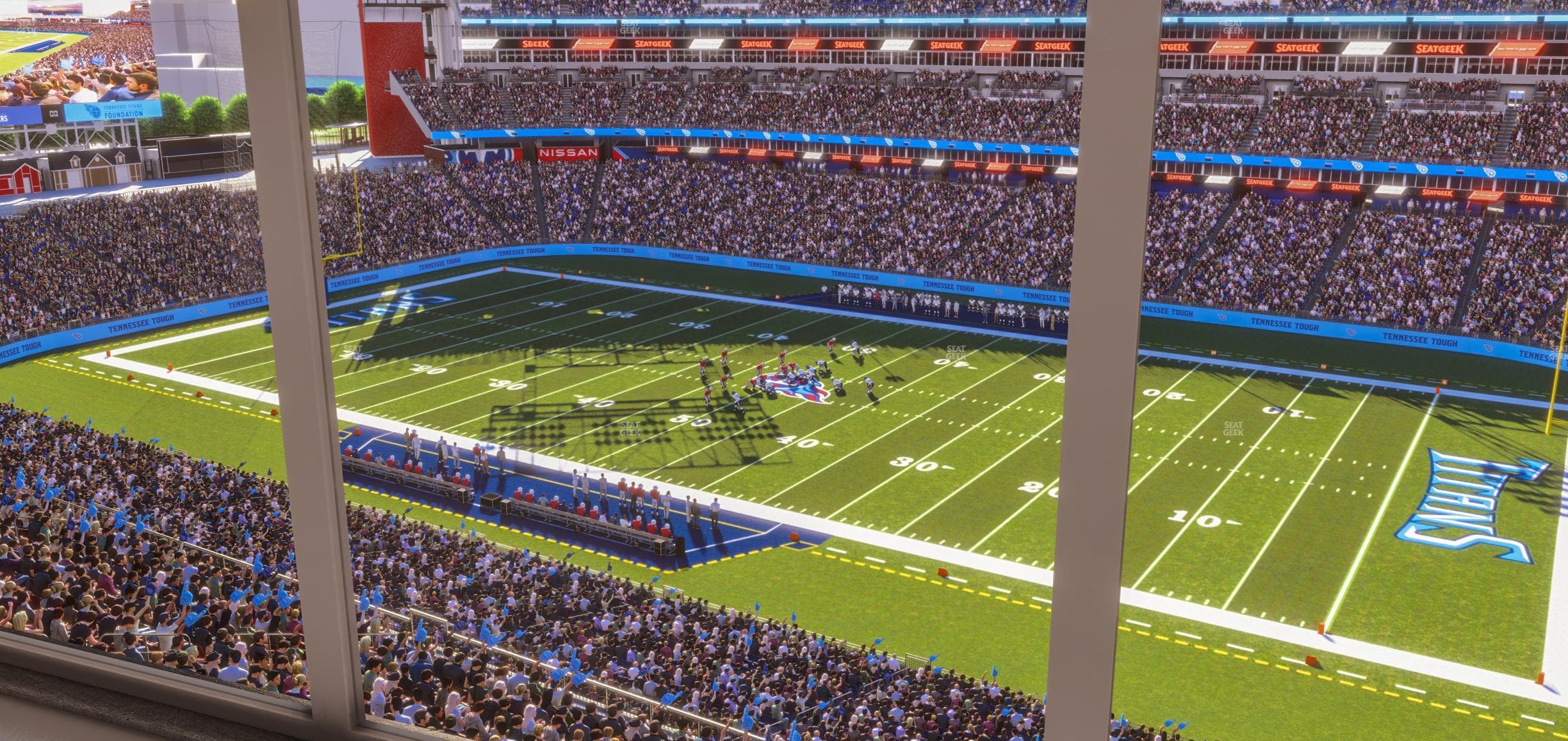 Nissan Stadium - Section Suite 609 E Seat View