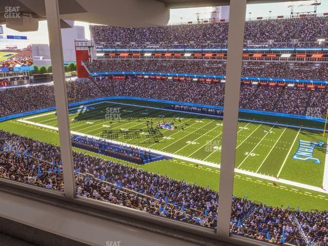 Nissan Stadium - Section Suite 609 E Seat View