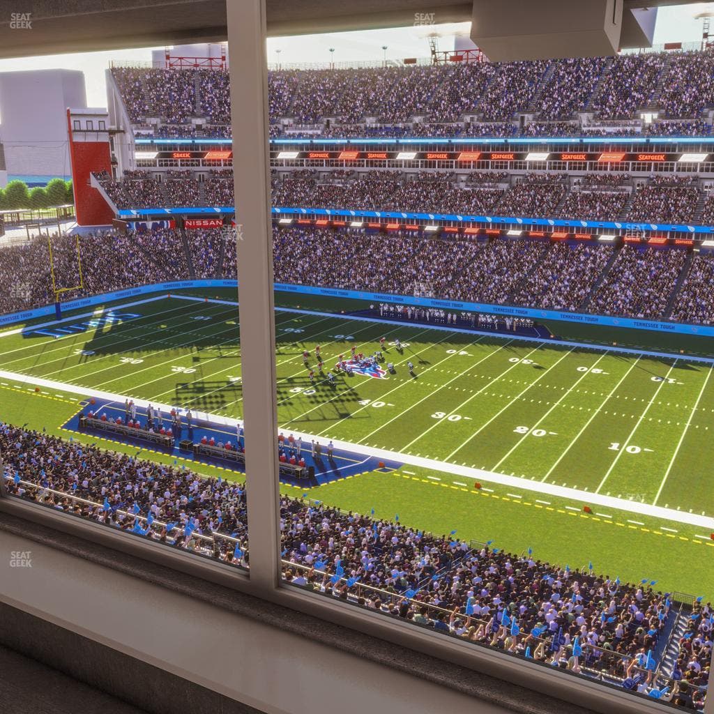 Nissan Stadium - Section Suite 610 E Seat View
