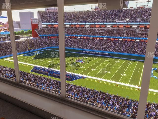 Nissan Stadium - Section Suite 610 E Seat View
