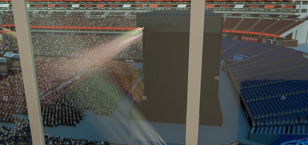 Nissan Stadium - Section Suite 610 E Seat View