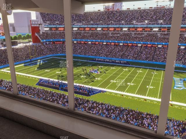 Nissan Stadium - Section Suite 611 E Seat View