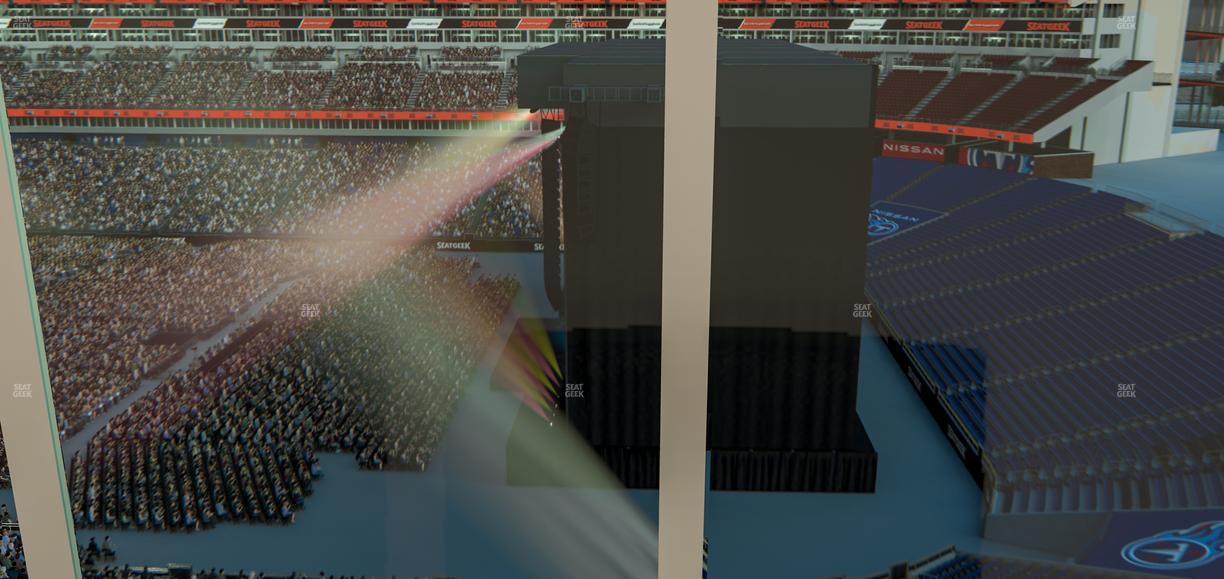 Nissan Stadium - Section Suite 611 E Seat View