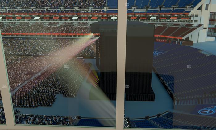 Nissan Stadium - Section Suite 611 E Seat View