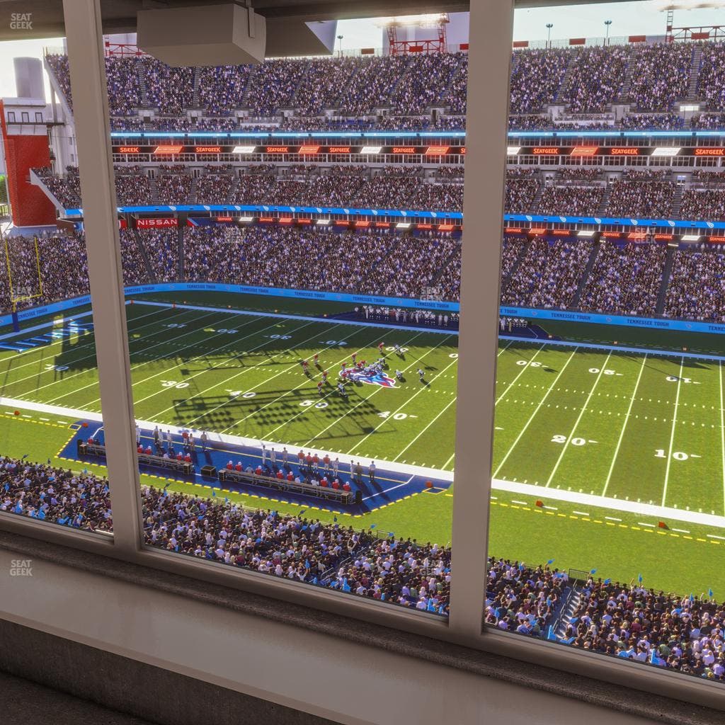 Nissan Stadium - Section Suite 612 E Seat View