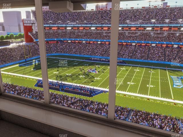 Nissan Stadium - Section Suite 612 E Seat View