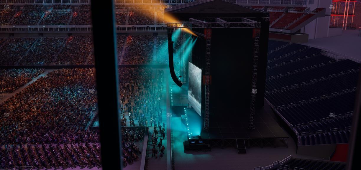 Nissan Stadium - Section Suite 612 E Seat View