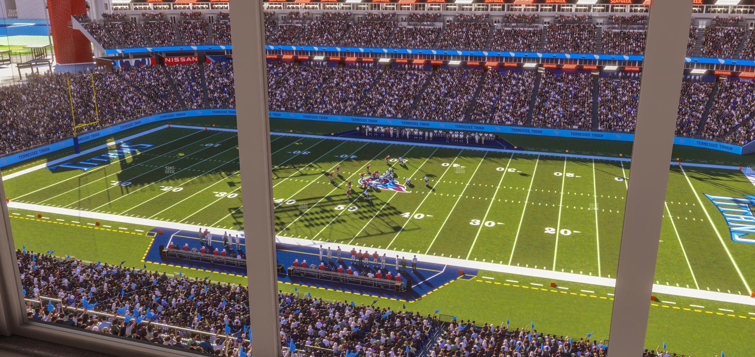 Nissan Stadium - Section Suite 614 E Seat View